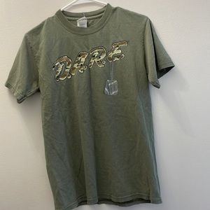 Unisex small vintage DARE T-shirt